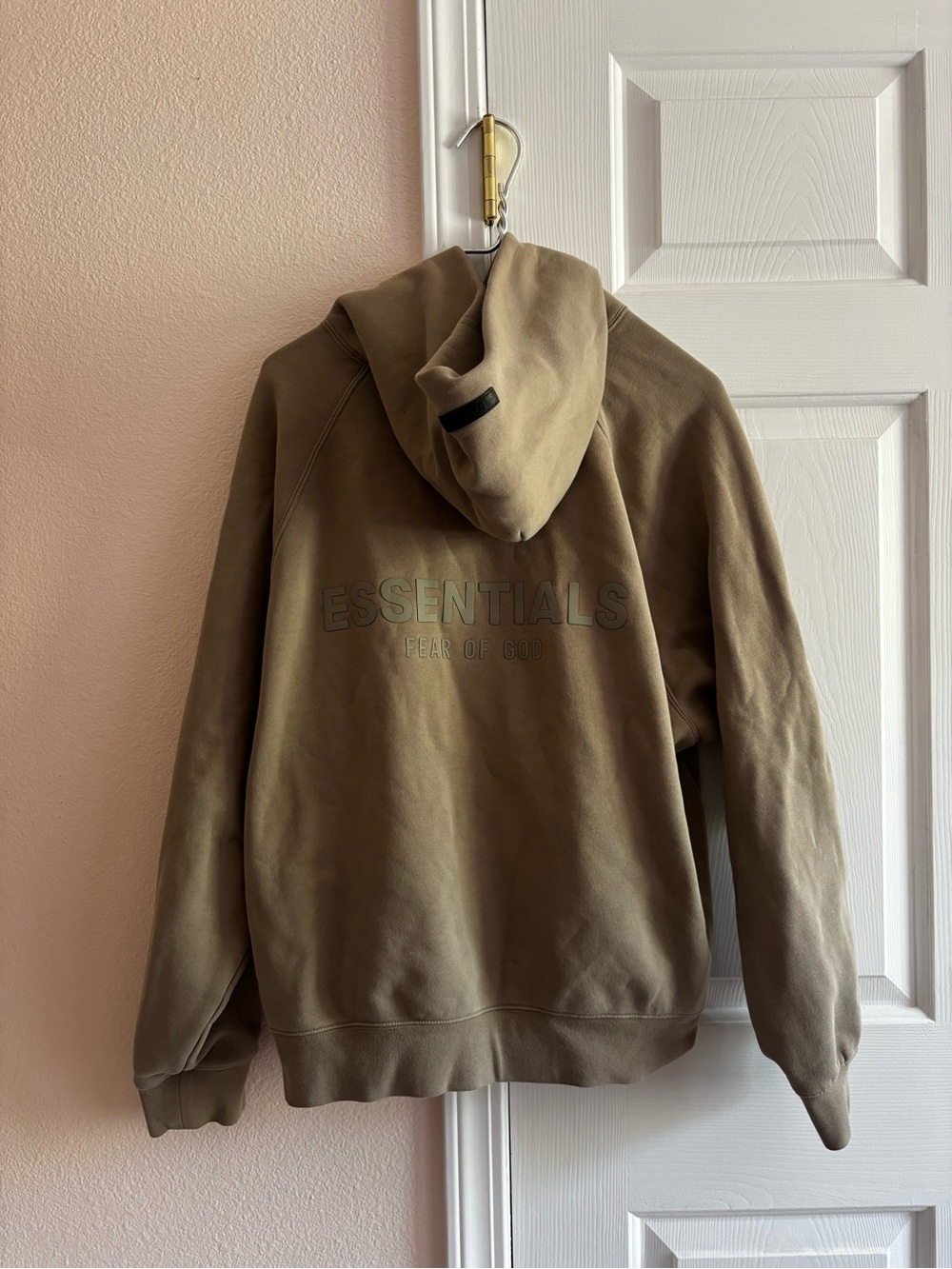 Essentials Fear of God Hooded Sweatshirt in Amber M